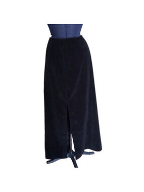 Women's M Collection Black Maxi Skirt Size 11